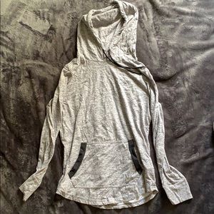 Men’s Hollister grey hoodie